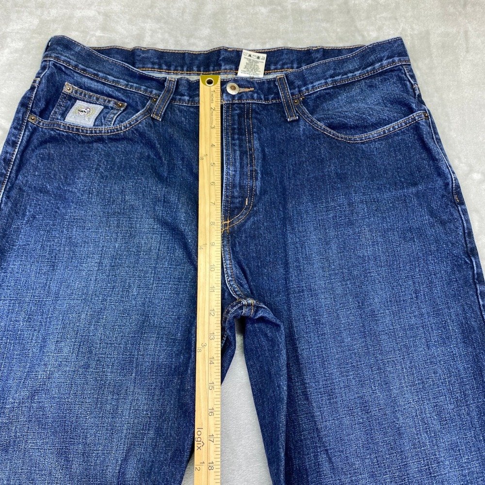 Cinch‎ Jeans Mens Dark Wash Bootcut Denim Cotton Casual Workwear Sz 38 Fits 37" - Picture 2 of 9